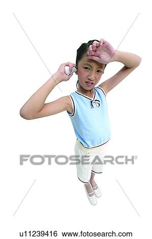Casual Clothing, Standing, One Child Only, Asian Ethnicity View Large Photo Image Stock Photograph - Casual Clothing, Standing, One Child Only, Asian Ethnicity. Fotosearch