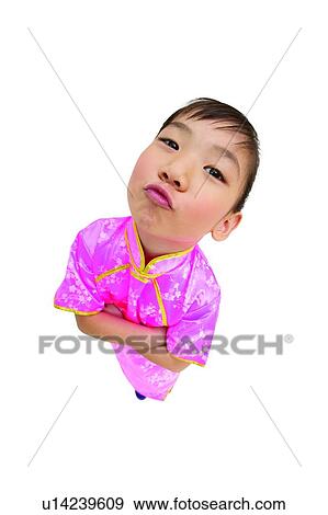 Standing, Child, Traditional Clothing, Arms Crossed View Large Photo Image Stock Photo - Standing, Child, Traditional Clothing, Arms Crossed. Fotosearch