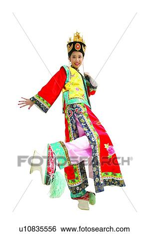 Stock Photograph - Cheerful, Clipping Path, Chinese Ethnicity, Asian Ethnicity. Fotosearch