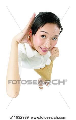 Human Face, Smiling, Fist, Joy View Large Photo Image Stock Photo - Human Face, Smiling, Fist, Joy. Fotosearch