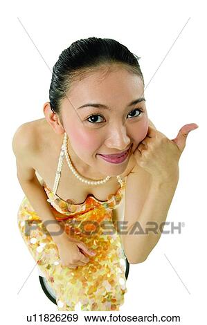 Stock Photo - Indoor, Communication, Human Finger, Portrait, Smiling. Fotosearch