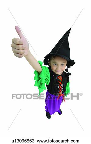 Stock Image - Agreement, Costume, Child, Asian Ethnicity, 8-9 Years. Fotosearch
