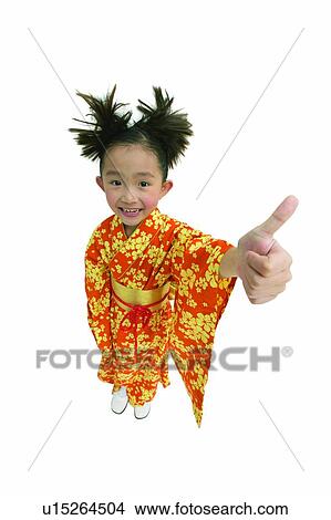 Gesturing, One Person, Indoor, Thumbs Up, Cute View Large Photo Image Picture - Gesturing, One Person, Indoor, Thumbs Up, Cute. Fotosearch