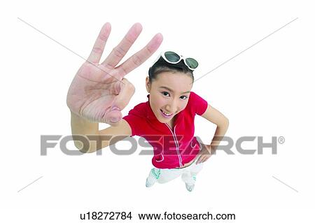 Picture - Hand On Hip, Posing, Joy, One Person, Young Adult, Attitude, Happiness. Fotosearch