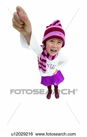 One Person, One Girl Only, Smiling, Cut Out, White Background View Large Photo Image Stock Photograph - One Person, One Girl Only, Smiling, Cut Out, White Background. Fotosearch