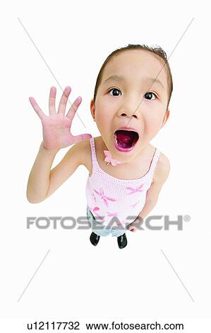 Stop Gesture, Indoor, Attitude, White Background, Portrait View Large Photo Image Stock Image - Stop Gesture, Indoor, Attitude, White Background, Portrait. Fotosearch