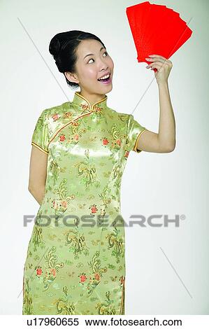 Stock Photography - Rectangle, Three-Quarter Length, Traditional Culture, Looking Up, Indoor. Fotosearch