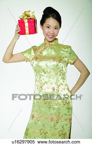 Stock Photography - Signals, One Object, Gift Signals, Smiling. Fotosearch
