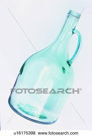 Stock Photo - clear glass, glass, bottle. Fotosearch