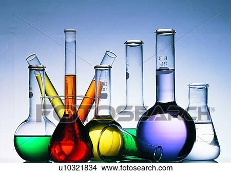 , conical flask, chemical, liquid, test tube, lab View Large Photo Image Picture - , conical flask, chemical, liquid, test tube, lab. Fotosearch