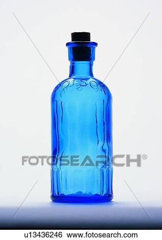 cork, blue, bottle, tableware, glass View Large Photo Image Stock Photograph - cork, blue, bottle, tableware, glass. Fotosearch