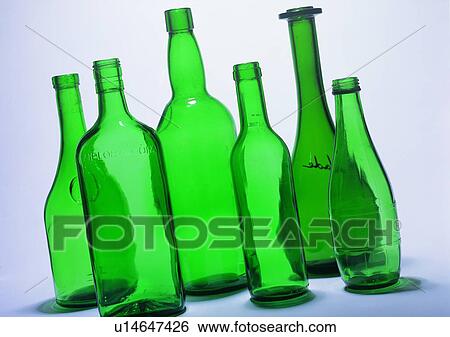 glass, bottle, tableware, green View Large Photo Image Stock Photograph - glass, bottle, tableware, green. Fotosearch