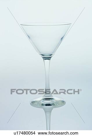 Picture - glass, tableware, Martini glass, reflection. Fotosearch