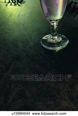 Picture - glass, tableware, wine glass, white wine. Fotosearch