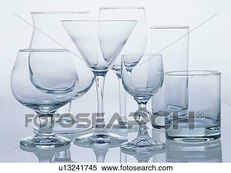 Stock Photography - tableware, reflection, glass. Fotosearch