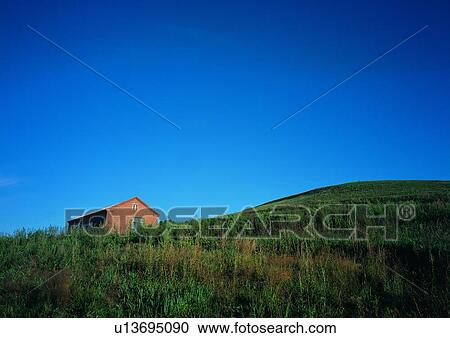 Blue, Meadow, Hut, Growth, Hill View Large Photo Image Stock Image - Blue, Meadow, Hut, Growth, Hill. Fotosearch