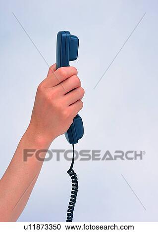 caller, receiver, telephone, finger, hand, holder View Large Photo Image Stock Image - caller, receiver, telephone, finger, hand, holder. Fotosearch