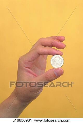 finger, thumb, change, displaying, coin, money View Large Photo Image Stock Image - finger, thumb, change, displaying, coin, money. Fotosearch
