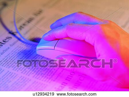 hand, fingers, thumb, mouse, newspaper View Large Photo Image Stock Photo - hand, fingers, thumb, mouse, newspaper. Fotosearch