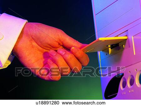 Stock Image - indoor, light, shadow, hand, action, object. Fotosearch