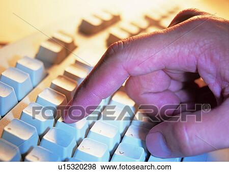 Stock Photo - indoor, light, shadow, hand, action, object. Fotosearch
