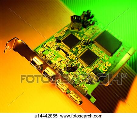 Stock Photography - office, computer, motherboard, circuit. Fotosearch