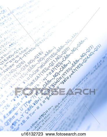 Stock Image - office, document, paper, word. Fotosearch