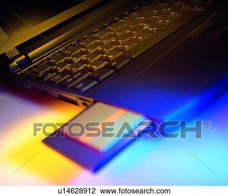 Stock Image - office, lap-top, notebook, computer. Fotosearch