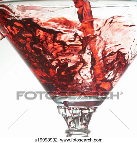 Stock Image - wine, fermented, hard drink, booze, close-up, distilled, refreshment. Fotosearch
