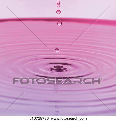 Stock Photograph - rippling, water effect, wavelet, wet, disturbance, design, indoor. Fotosearch
