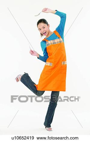Casual Clothing, Posing, Toothy Smile, Hand Raised View Large Photo Image Stock Photo - Casual Clothing, Posing, Toothy Smile, Hand Raised. Fotosearch