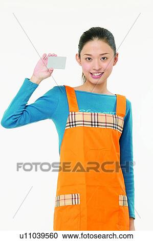 Clipping Path, Asian Ethnicity, Casual Clothing, Brown Hair, Body Language, Apron View Large Photo Image Stock Image - Clipping Path, Asian Ethnicity, Casual Clothing, Brown Hair, Body Language, Apron. Fotosearch