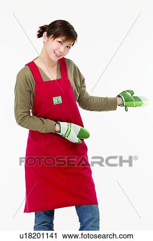 Clipping Path, Asian Ethnicity, Casual Clothing, Brown Hair, Body Language, Apron View Large Photo Image Stock Image - Clipping Path, Asian Ethnicity, Casual Clothing, Brown Hair, Body Language, Apron. Fotosearch