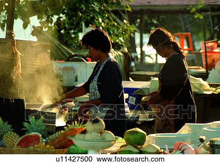 woman, female, cooking, barbecue, outside, delicious, food View Large Photo Image Stock Image - woman, female, cooking, barbecue, outside, delicious, food. Fotosearch