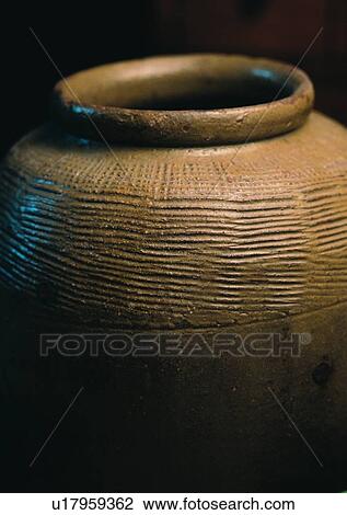 Stock Image - Black Background, Close-Up, Container, Design, Indoor. Fotosearch