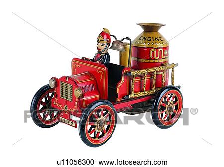 Stock Image - object, antique, toy, decoration, model, vehicle. Fotosearch