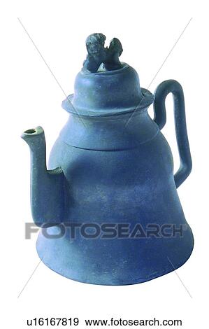Stock Photo - object, Chinese, Asia, antique, tradition, teapot. Fotosearch