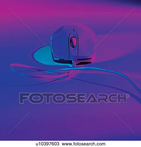 Stock Image - square, close-up, computer, computer mouse. Fotosearch