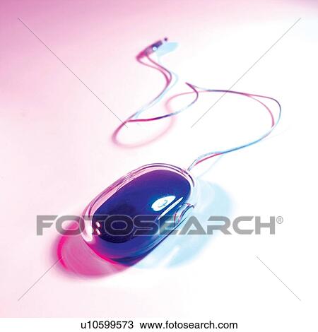 Stock Image - square, close-up, computer, computer mouse. Fotosearch