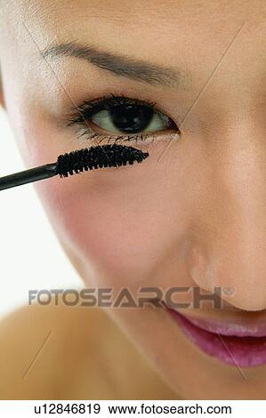 Stock Photo - Glamour, Human Eye, Asian Ethnicity, Inner Beauty. Fotosearch