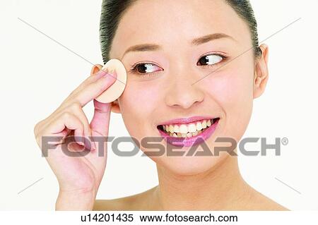 Well Being, Happiness, Human Teeth, Asian Ethnicity, Beauty, Smiling, Make-Up View Large Photo Image Stock Photography - Well Being, Happiness, Human Teeth, Asian Ethnicity, Beauty, Smiling, Make-Up. Fotosearch