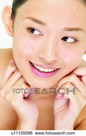 Beauty, Close-Up, Asian Ethnicity View Large Photo Image Stock Photograph - Beauty, Close-Up, Asian Ethnicity. Fotosearch