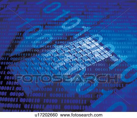 Stock Image - close-up, computer, content. Fotosearch