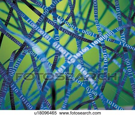 Stock Photography - model, one, pattern, count, binary. Fotosearch