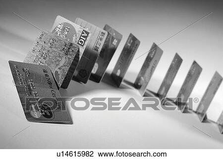 Black And White, Credit Card, In A Row, Indoor, B&W, Close-Up View Large Photo Image Stock Image - Black And White, Credit Card, In A Row, Indoor, B&W, Close-Up. Fotosearch