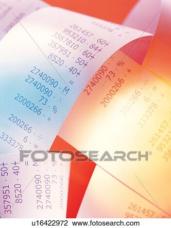 Stock Image - business, chart, digits. Fotosearch