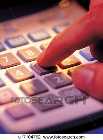 Stock Image - equipment, digits, object, helpful, electronic device, indoor. Fotosearch