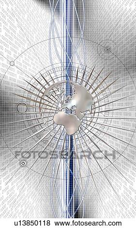 Circles superimposed on a grey background View Large Photo Image Stock Photo - Circles superimposed on a grey background. Fotosearch