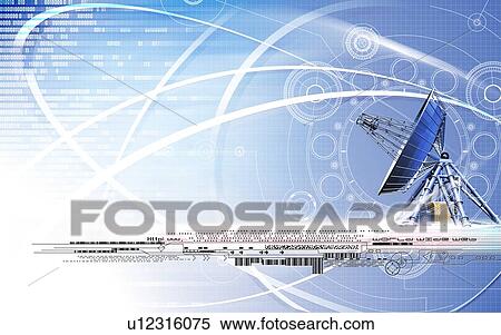 Satellite dish superimposed on a grey background View Large Photo Image Stock Photography - Satellite dish superimposed on a grey background. Fotosearch