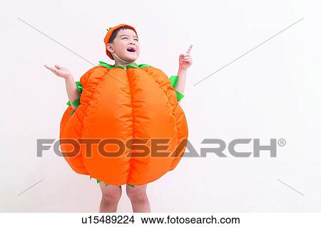 Picture - Asian Ethnicity, Close-Up, Child, Body Language, 8-9 Years. Fotosearch